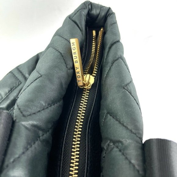 Tory Burch Tote Bag Jaden Black Quilted handbag - Picture 9 of 12